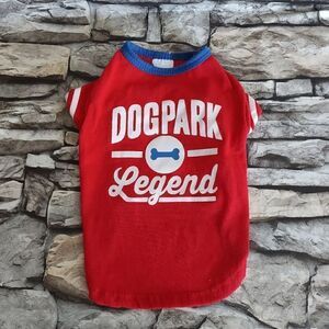 Wag-a-Tude "Dogpark Legend" Doggy Tee, S